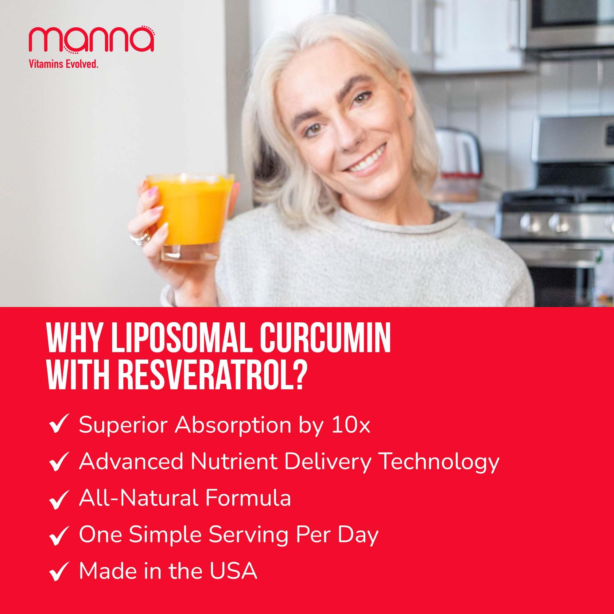 Curcumin with resveratrol supporting cognitive function
