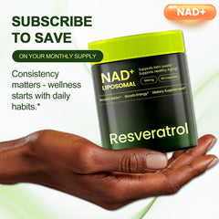 NR and resveratrol ingredients close-up