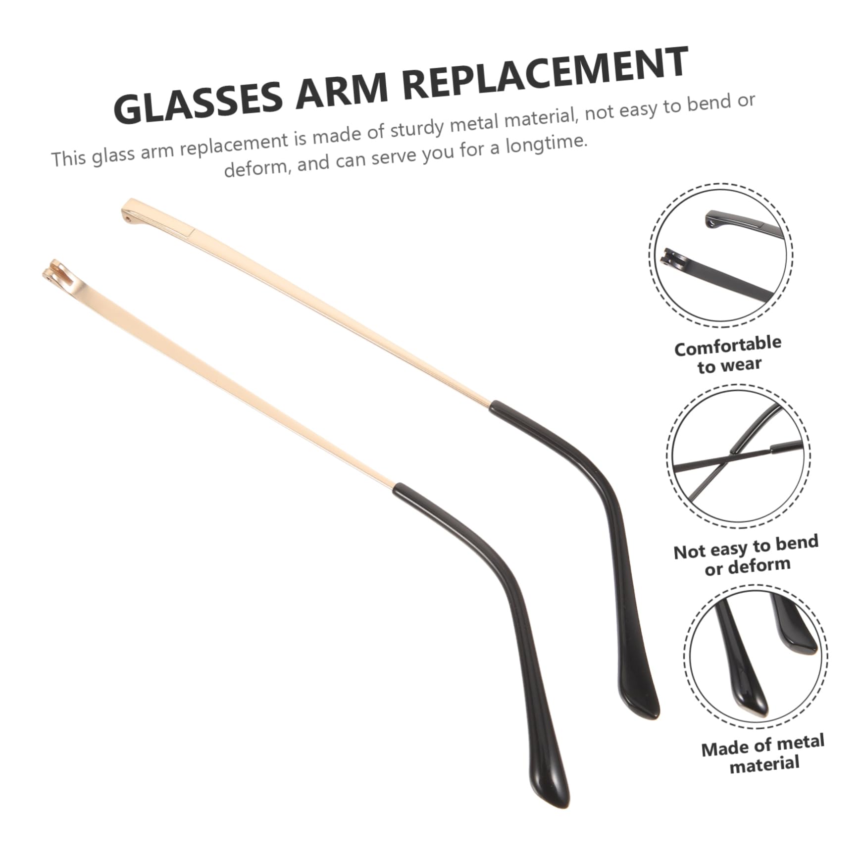 Easy DIY glasses arm replacement