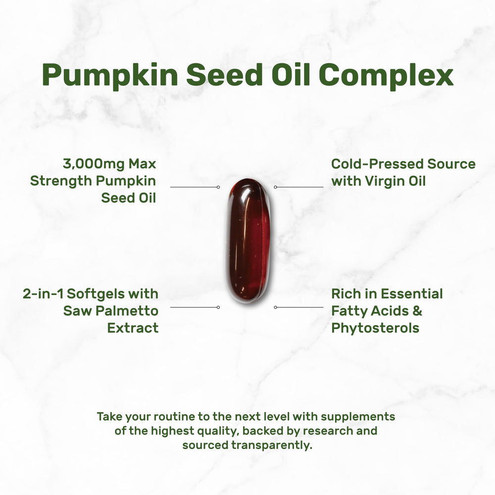 Cold-pressed virgin pumpkin seed oil close-up