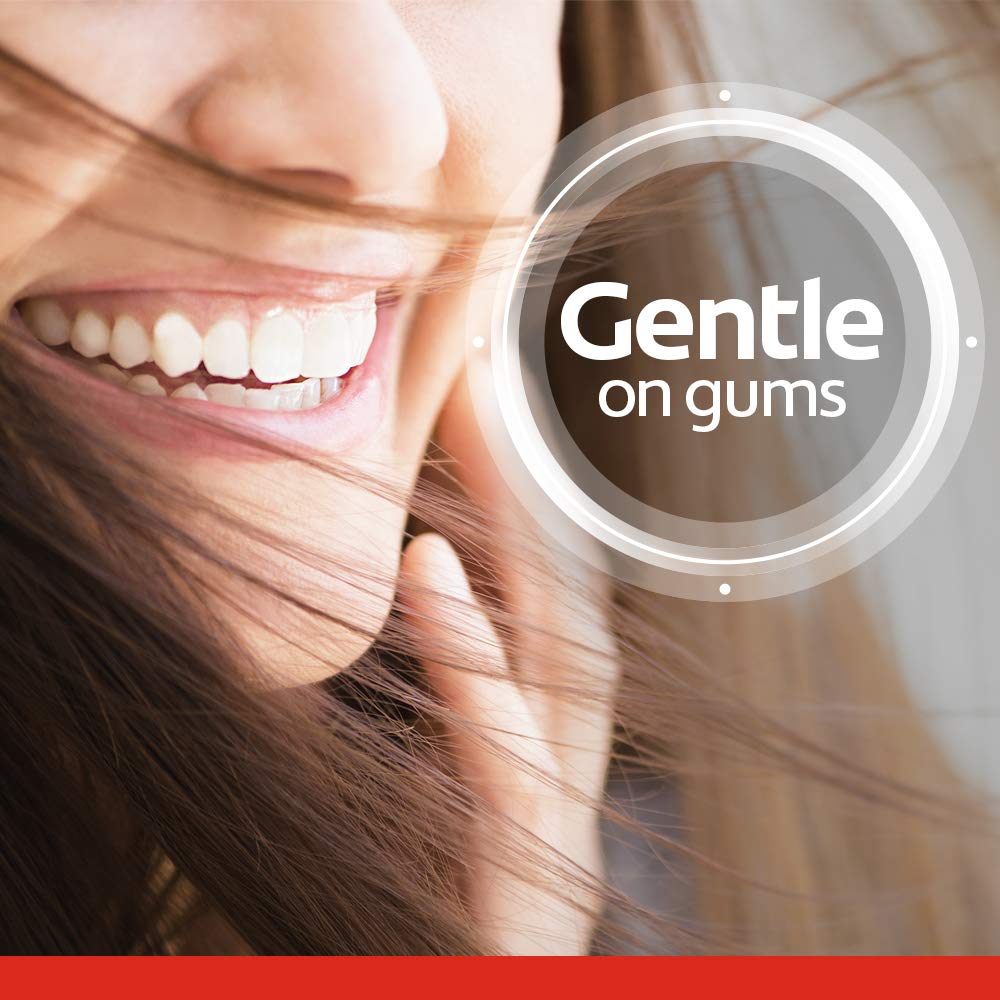 Battery-powered toothbrush ready for use