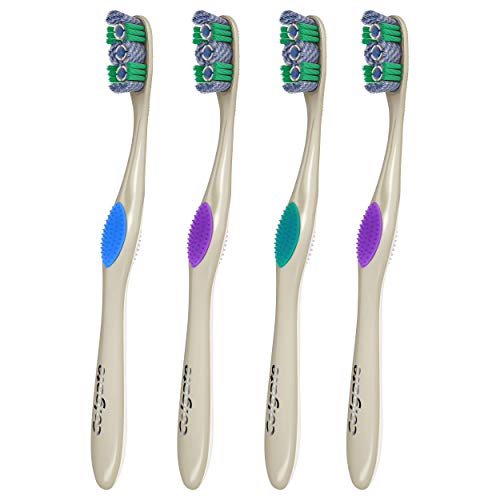 Boxed Colgate 360 Optic White Soft Toothbrushes 4-count