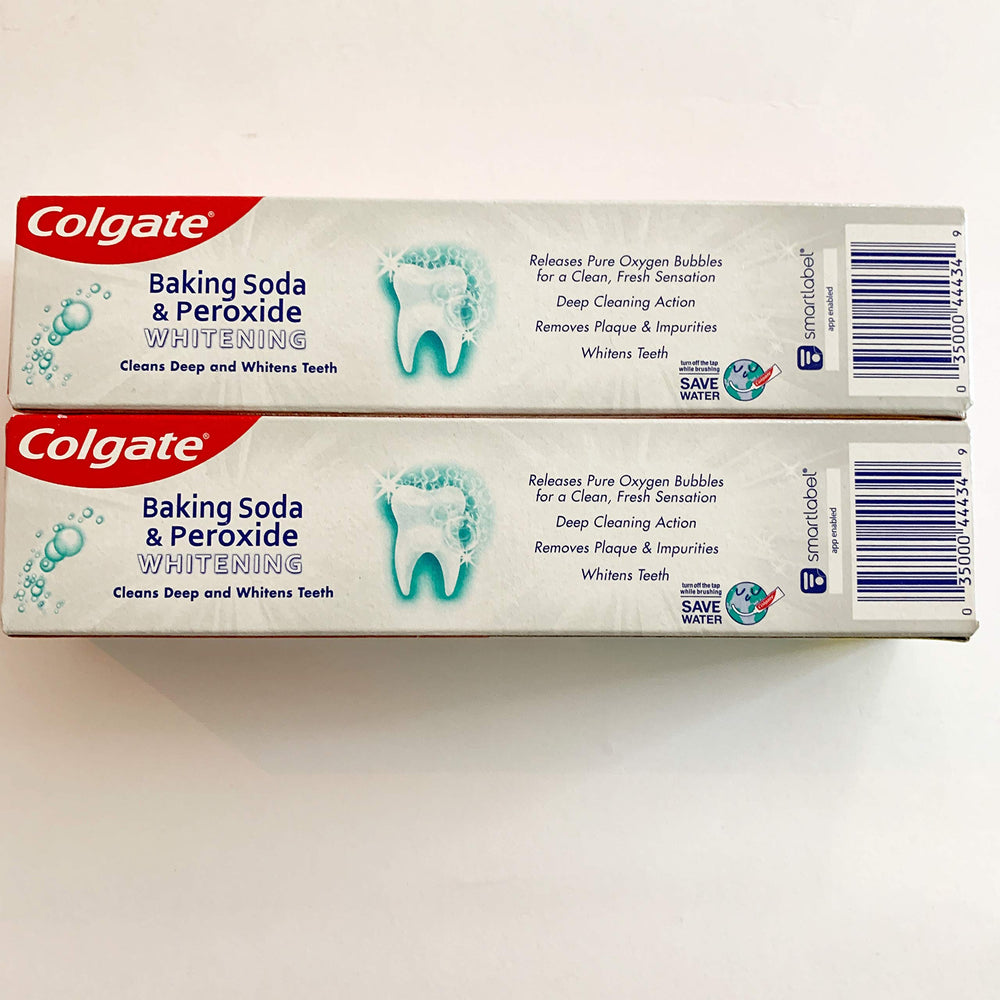 Mint-flavored whitening toothpaste Frosty Mint Stripe packaging