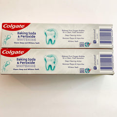 Mint-flavored whitening toothpaste Frosty Mint Stripe packaging