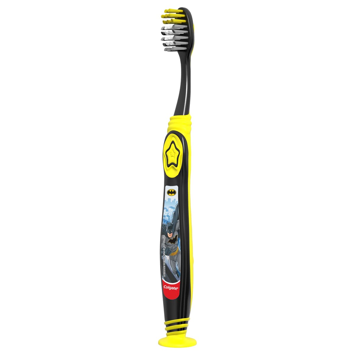 Pack of 4 Colgate Batman toothbrushes for kids 5+