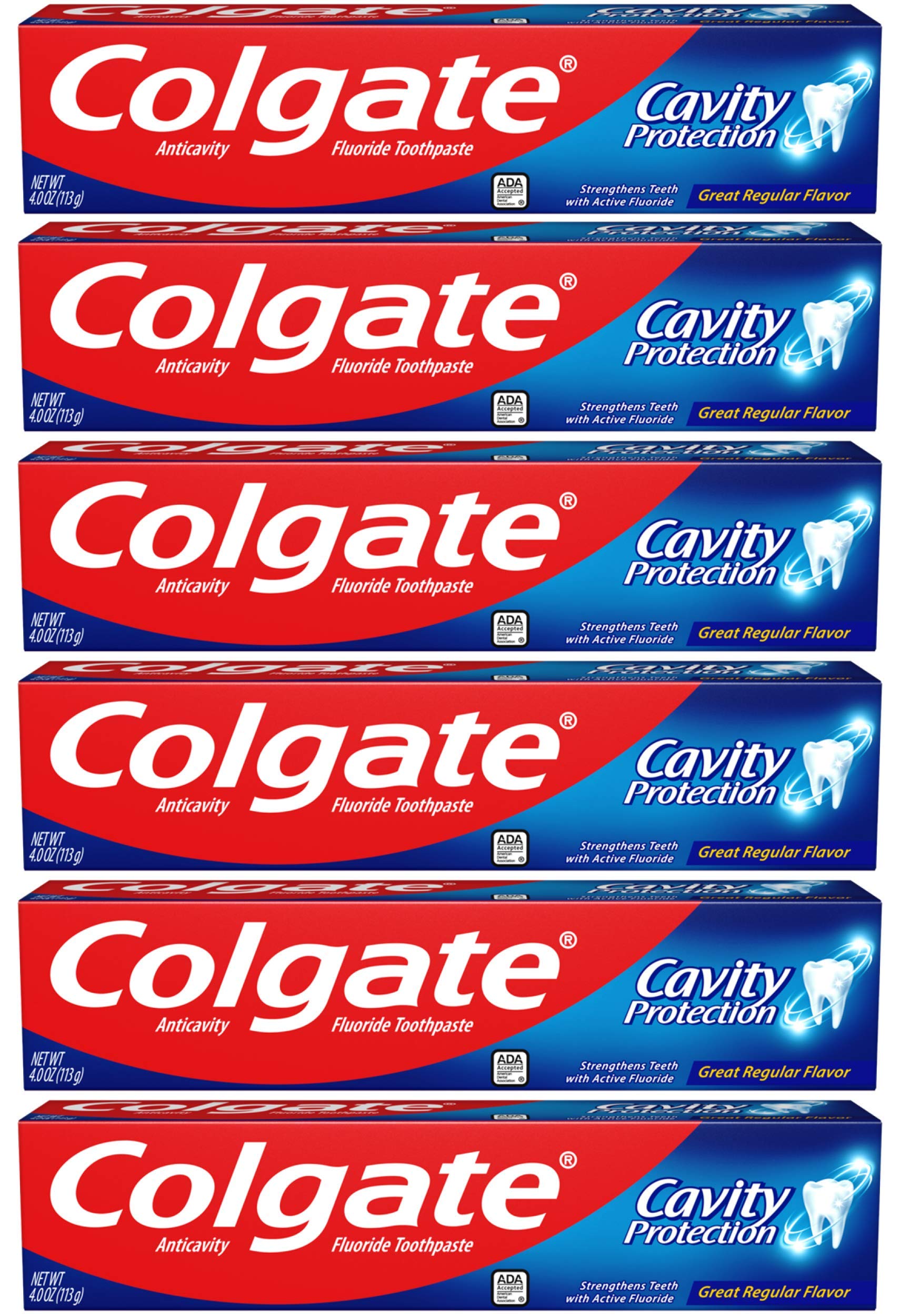 Colgate Cavity Protection Toothpaste with Fluoride 4 oz tube