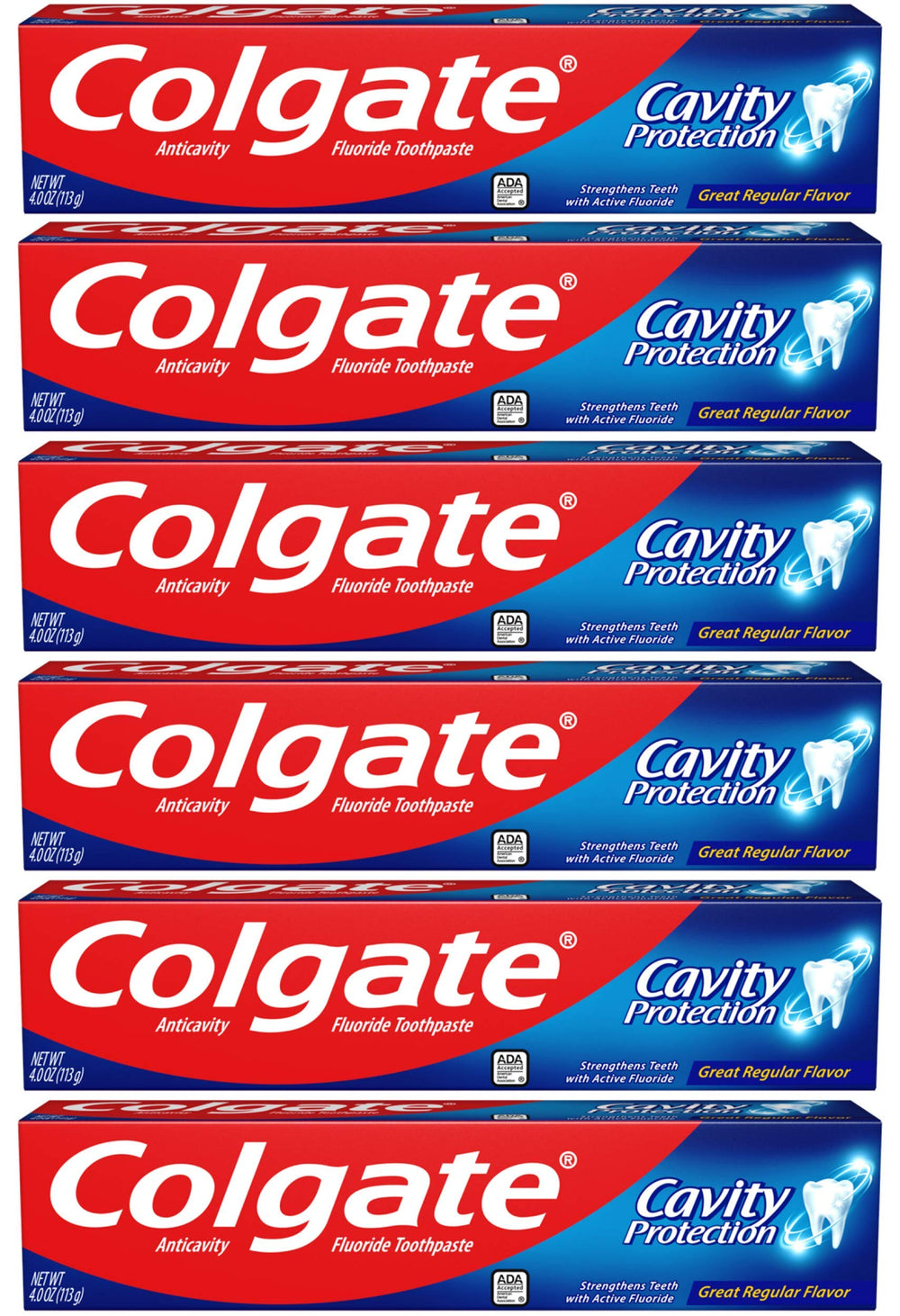 Colgate Cavity Protection Toothpaste with Fluoride 4 oz tube