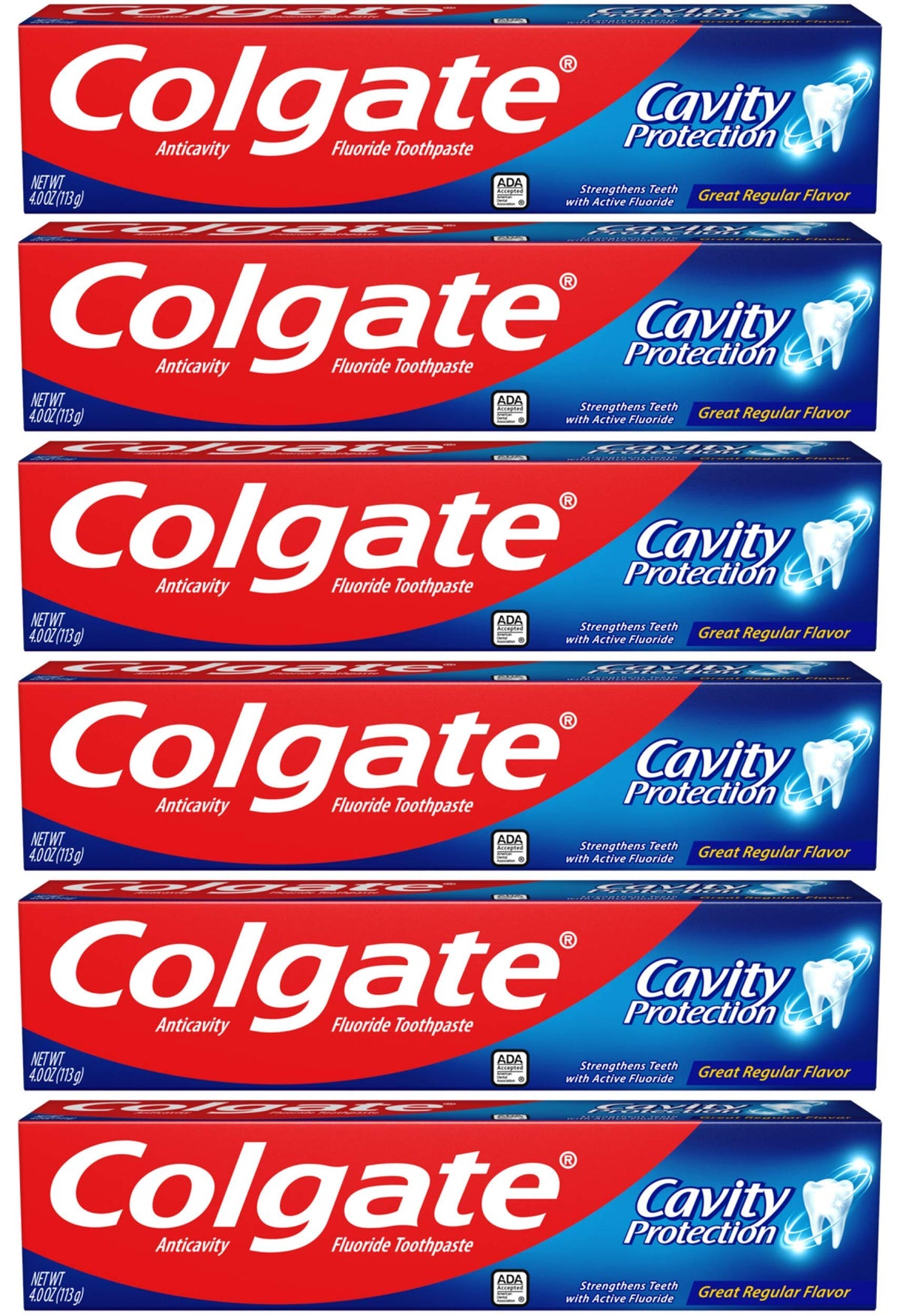 Colgate Cavity Protection Toothpaste with Fluoride 4 oz tube