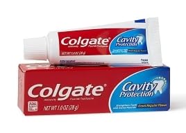 Pack of 10 Colgate Cavity Protection Toothpaste tubes
