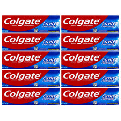 Colgate Cavity Protection Toothpaste Travel Size 1 oz (28 g), Pack of 10, front view