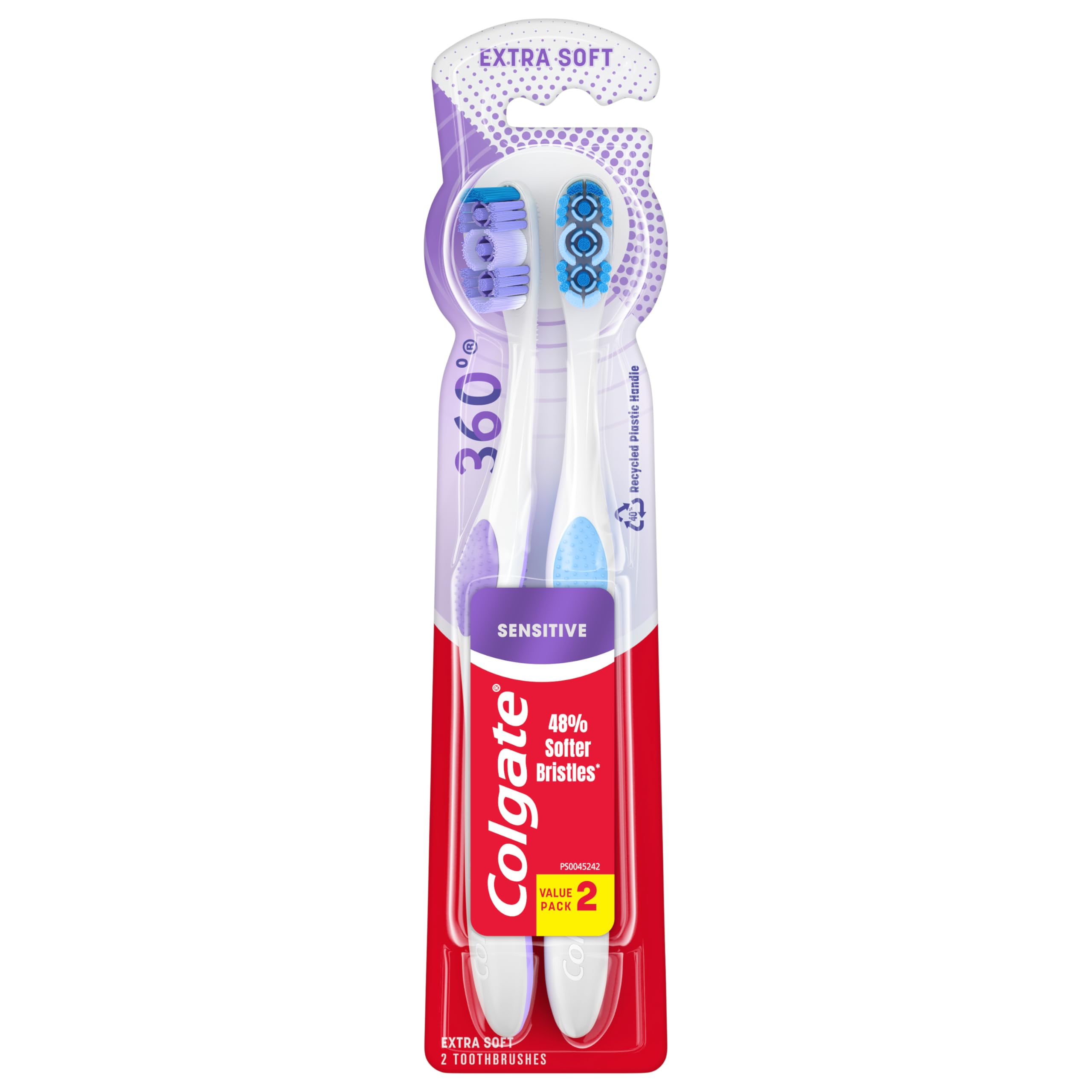 Colgate Enamel Health Sensitive Toothbrush Extra Soft - front view