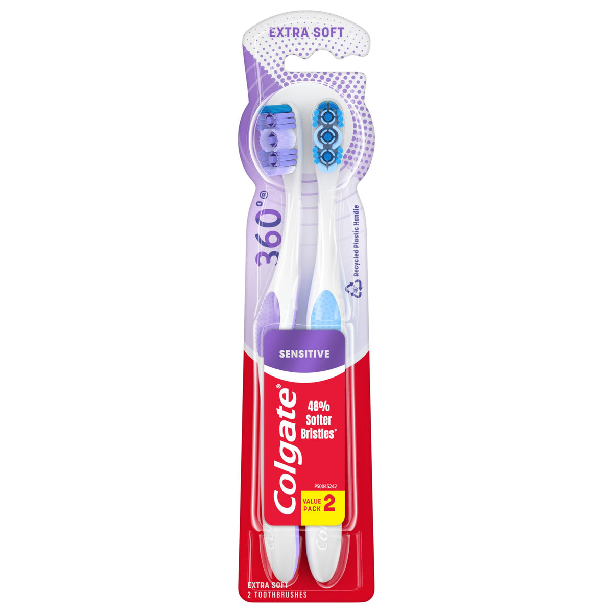 Colgate Enamel Health Sensitive Toothbrush Extra Soft - front view