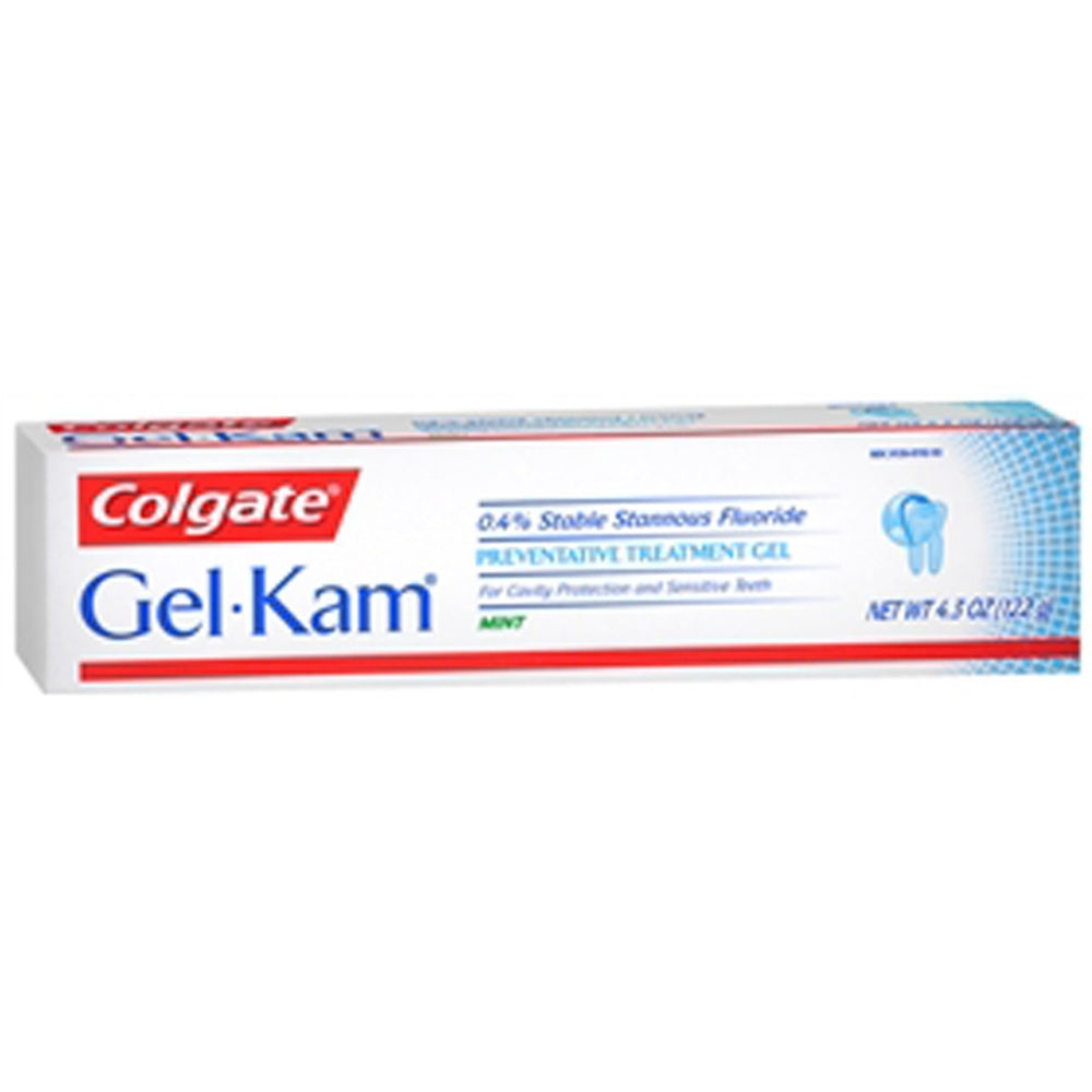 Colgate Gel-Kam Dental Treatment Gel packaging 2 Count