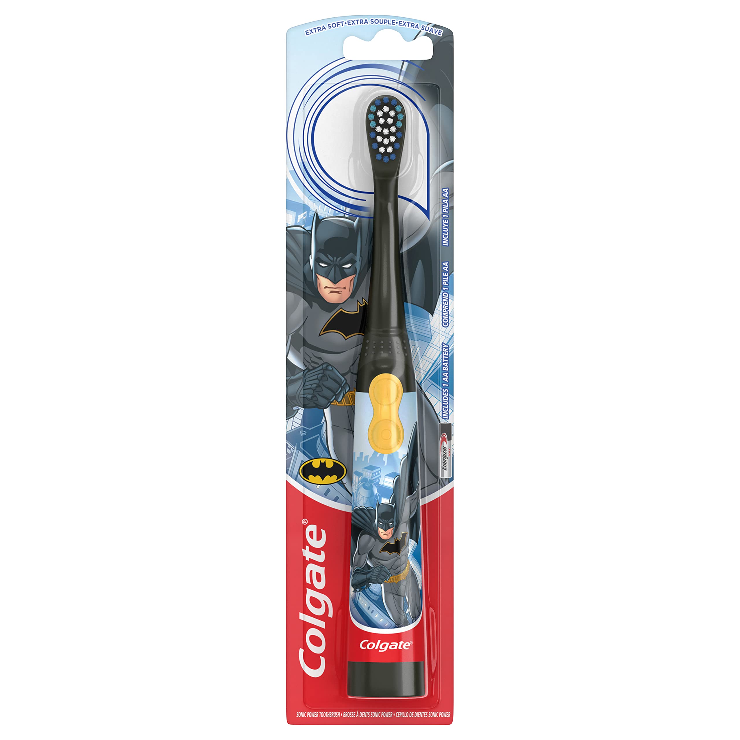 Colgate Kids Batman battery-powered toothbrush – front view