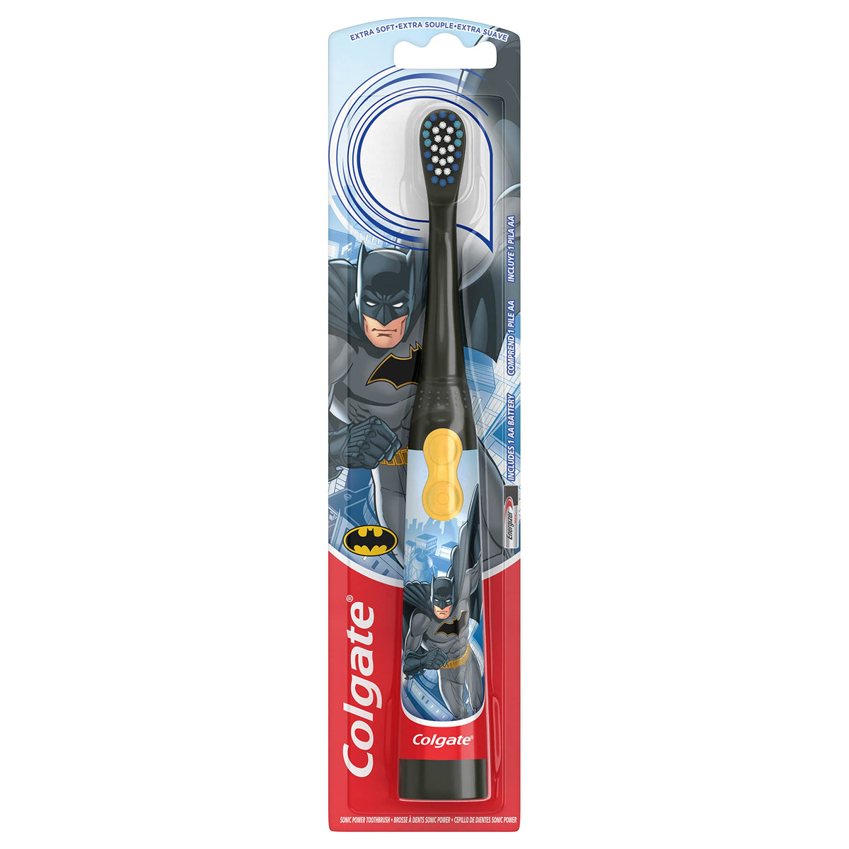 Colgate Kids Batman battery-powered toothbrush – front view