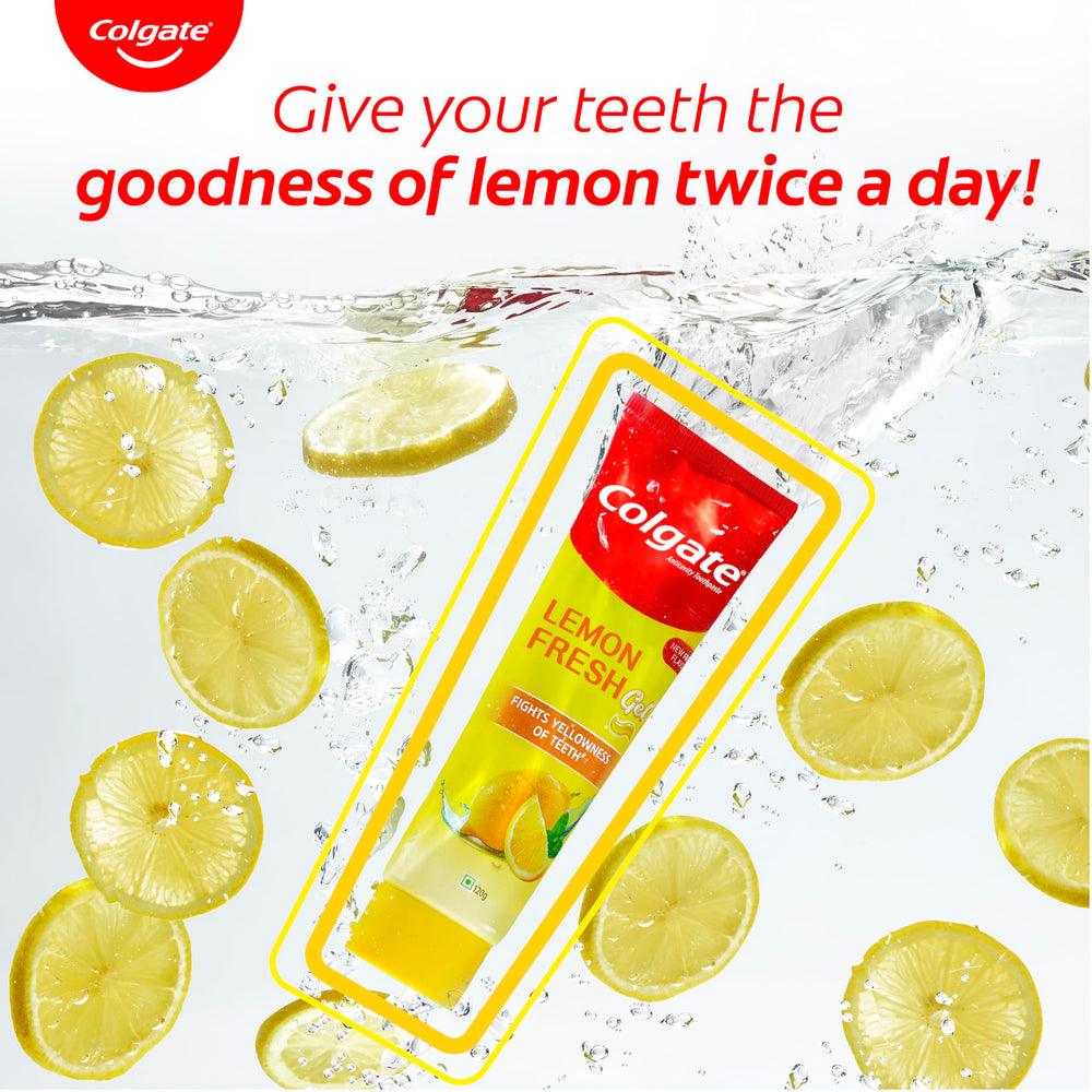 Anticavity protection icon for Colgate Lemon Fresh Gel Toothpaste