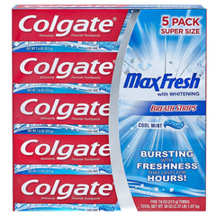 Colgate MaxFresh Cool Mint toothpaste 7.6 oz, pack of 5