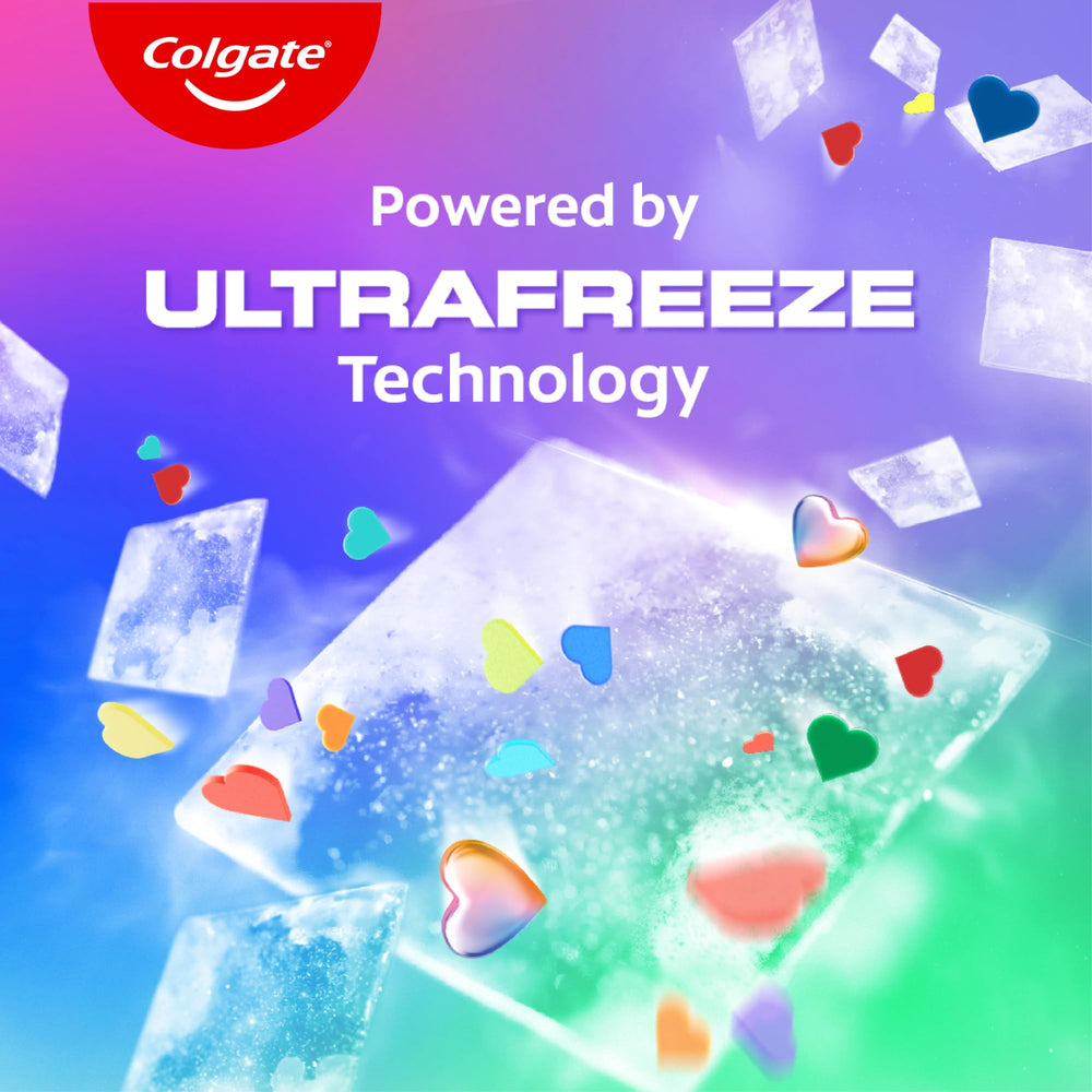 Graphic representing Ultrafreeze technology for long-lasting freshness