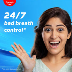 Front view of Colgate Plax Sensitive Alcohol-Free Mouthwash 250ml