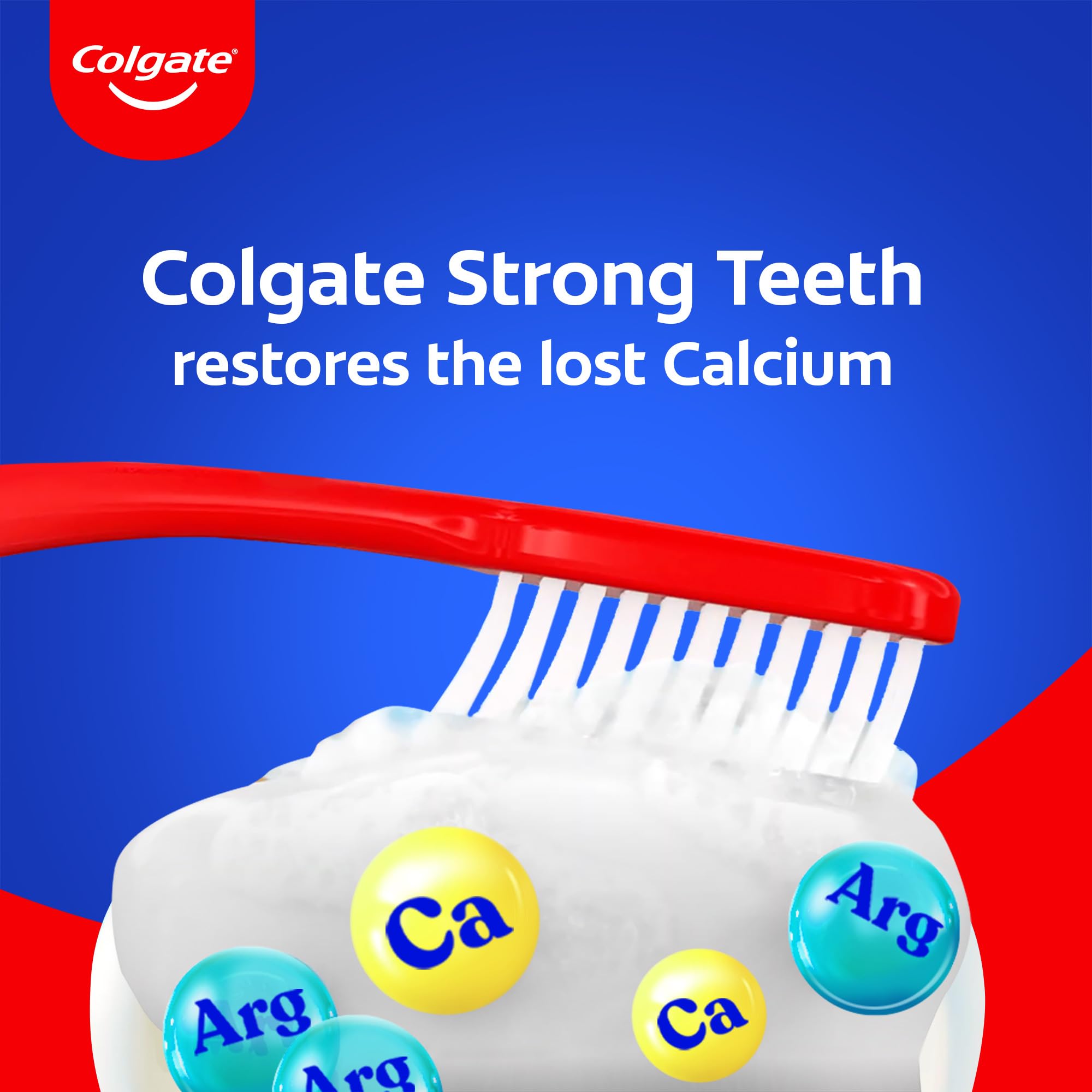 Colgate toothbrush included in the pack