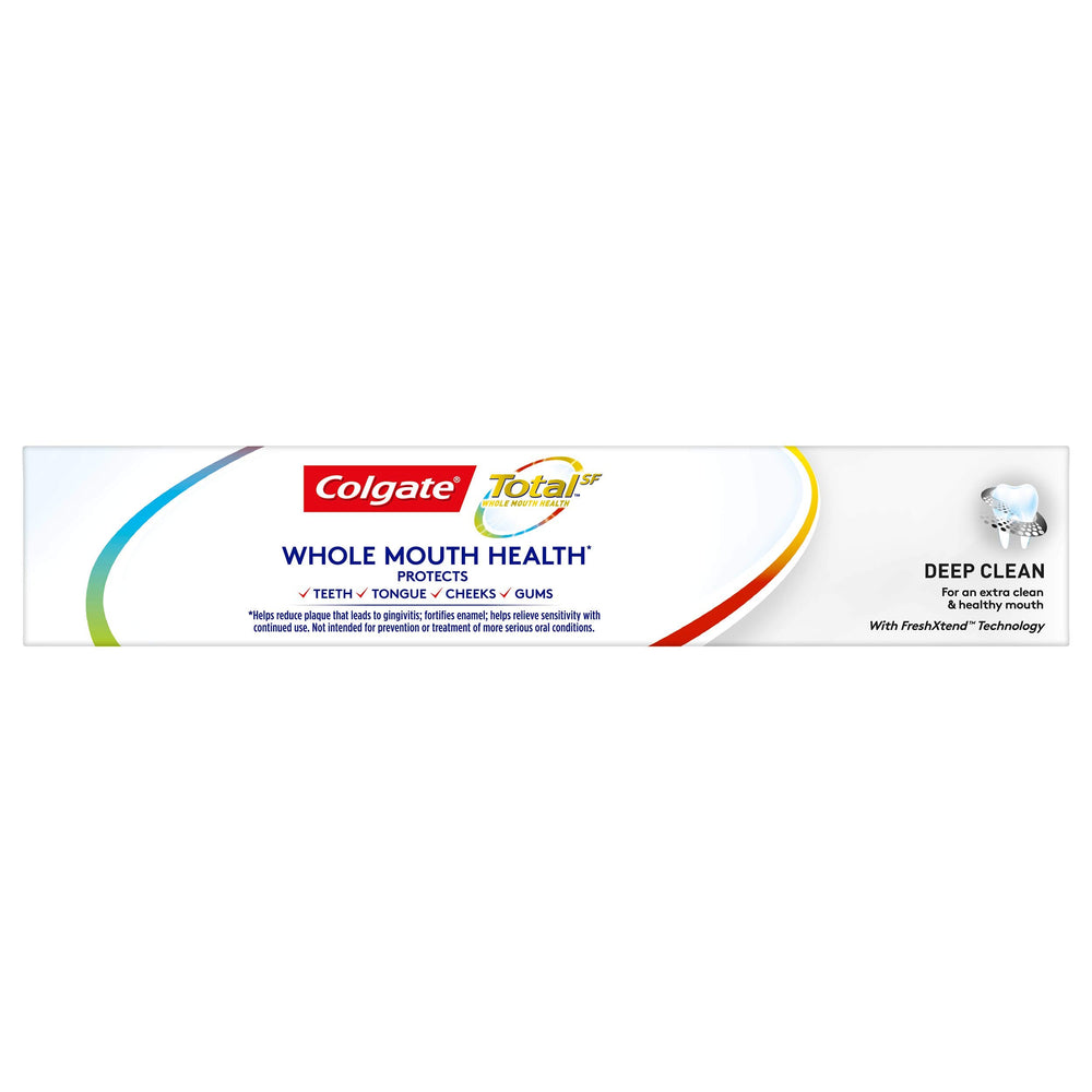 Colgate Total embossed packaging foil