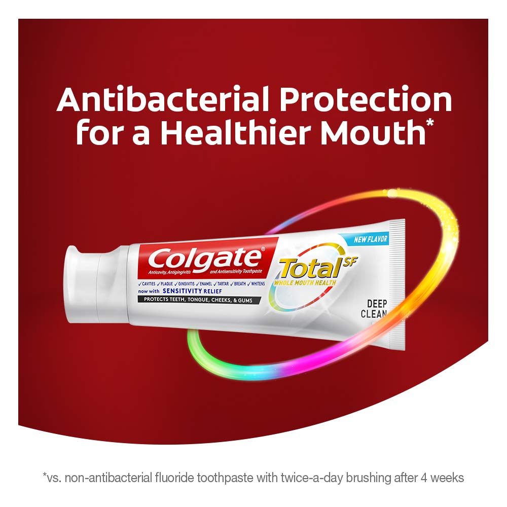 Colgate Total toothpaste tube 3