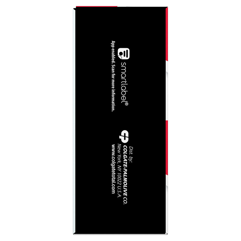 Two-pack packaging of Colgate Total Whitening + Charcoal Toothpaste