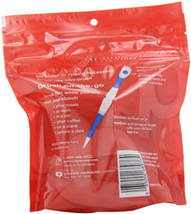 Mini-brush with freshening beads close-up