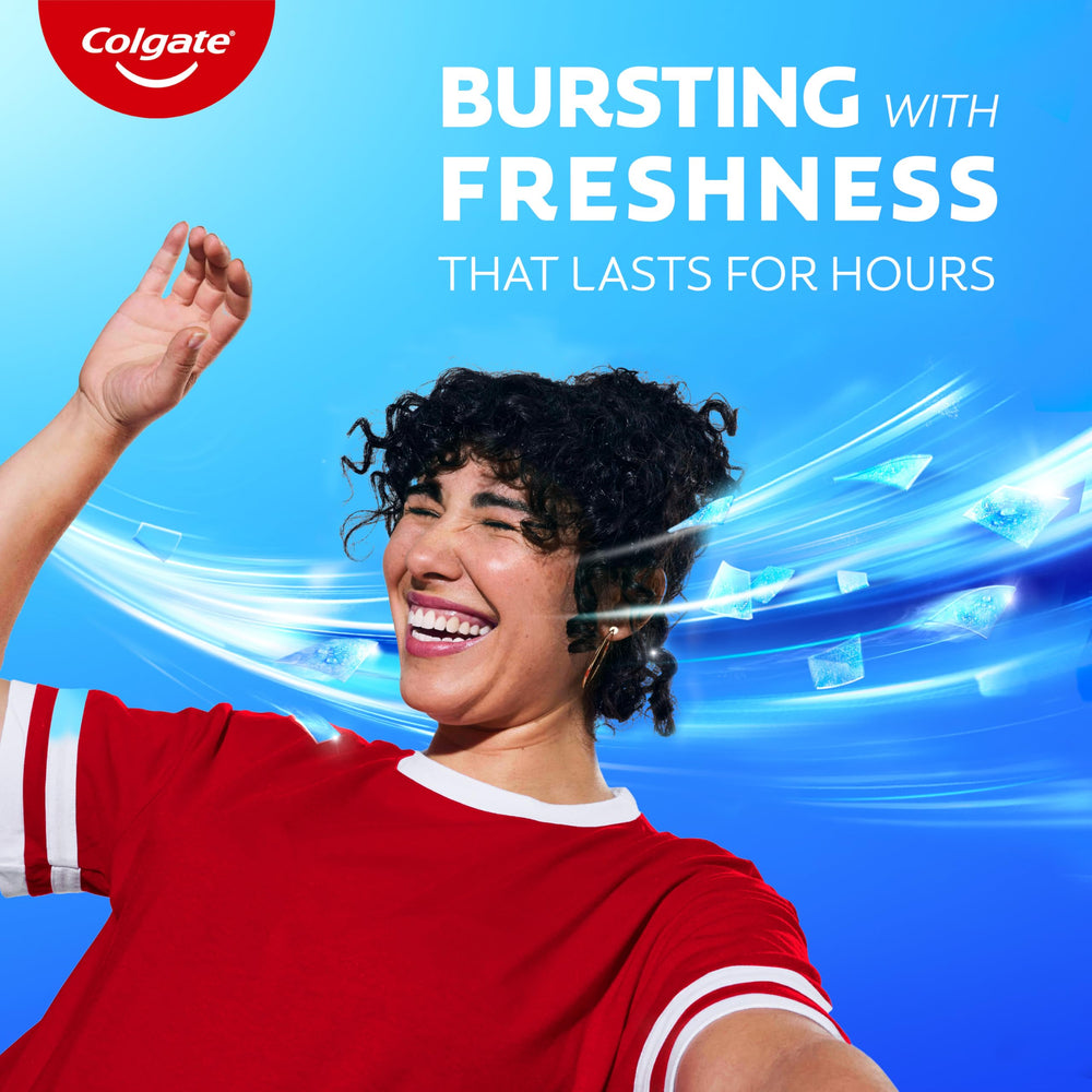 Cool Mint flavor Colgate Max Fresh 24-pack packaging