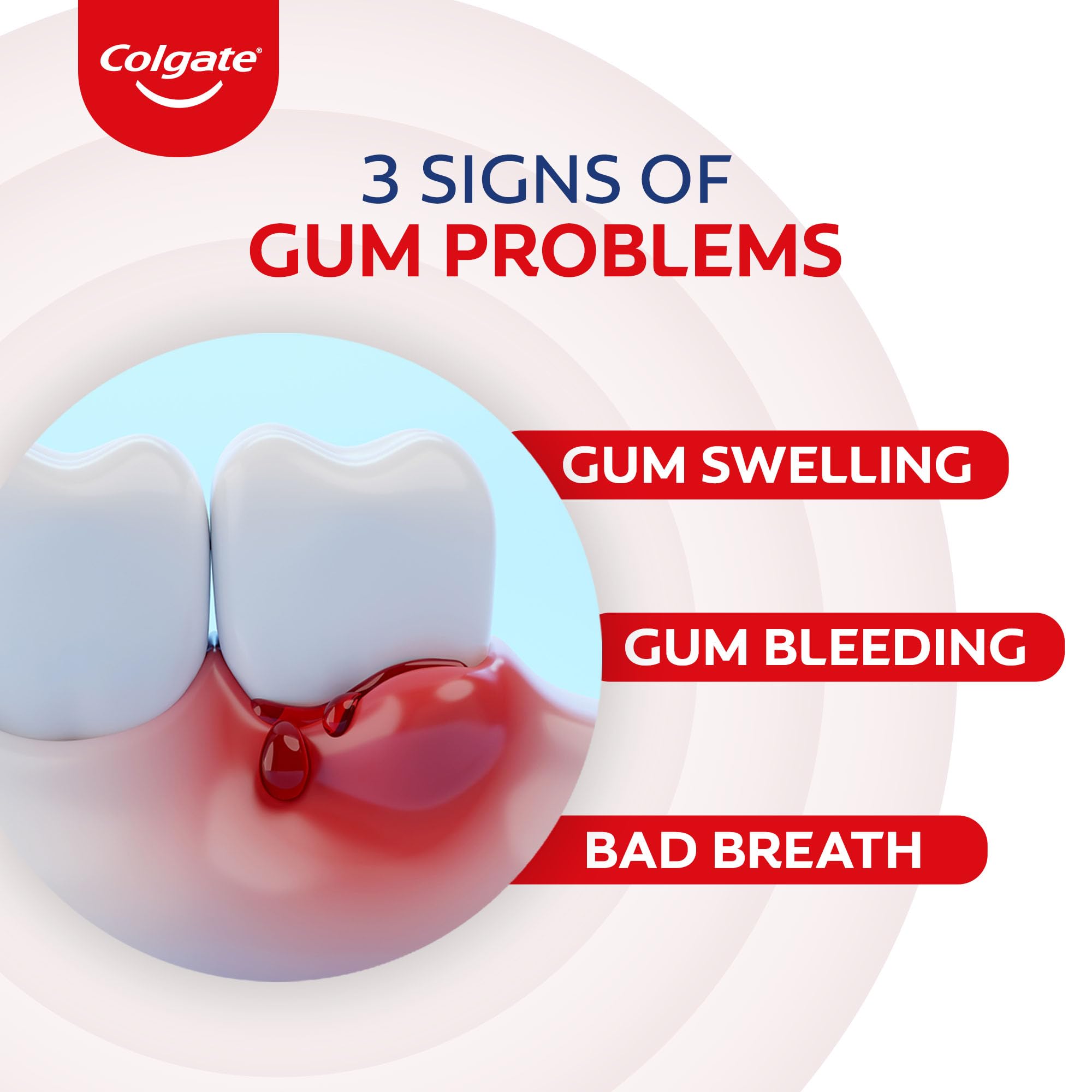 Colgate PerioGard toothpaste tube side view