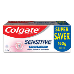 Colgate Sensitive Everyday Protection toothpaste box 160g pack (80g x 2)