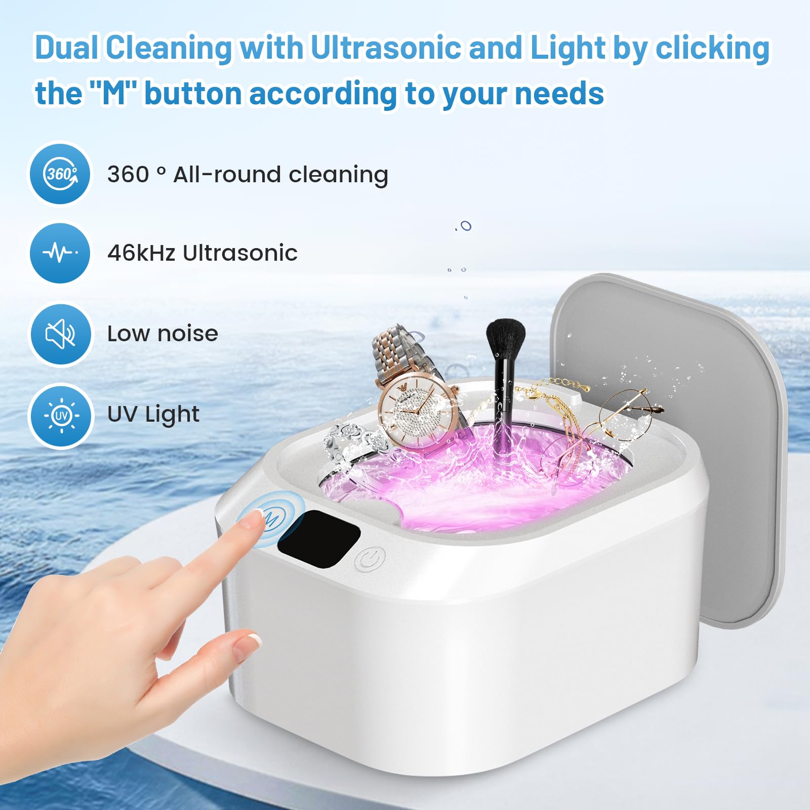 COLIDO cleaner LED light and control panel