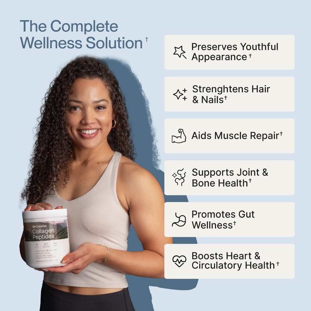 Unflavored collagen powder 16oz container