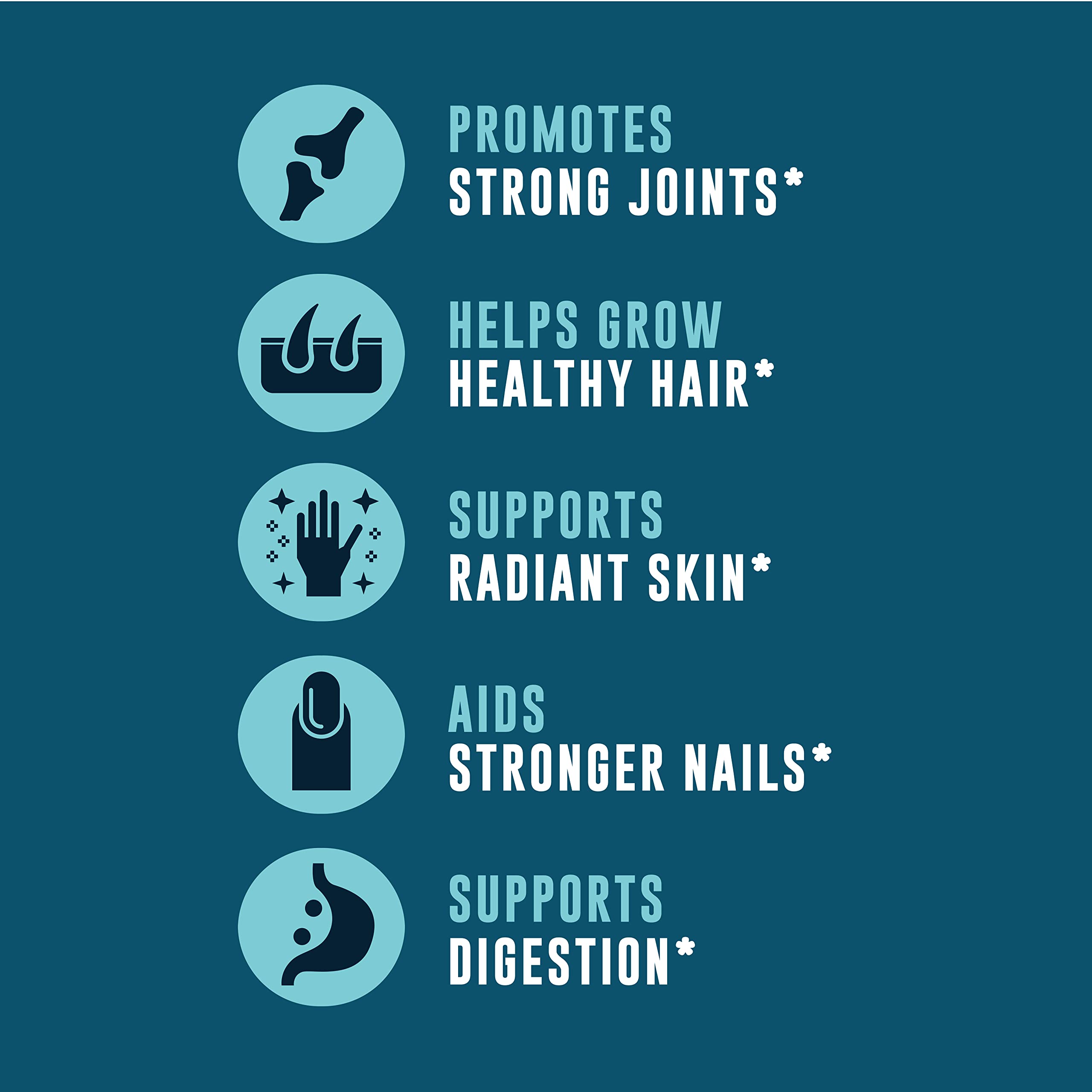 Collagen in bone broth capsules supporting joints and skin