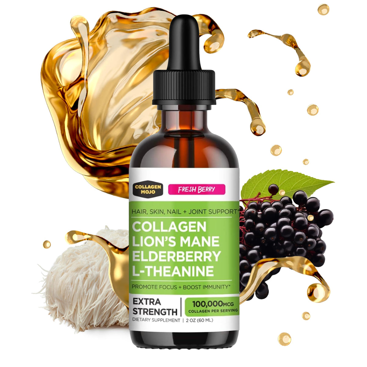 Collagen Mojo bottle 2 oz