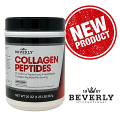 Nutrition facts showing 18 g of collagen per serving