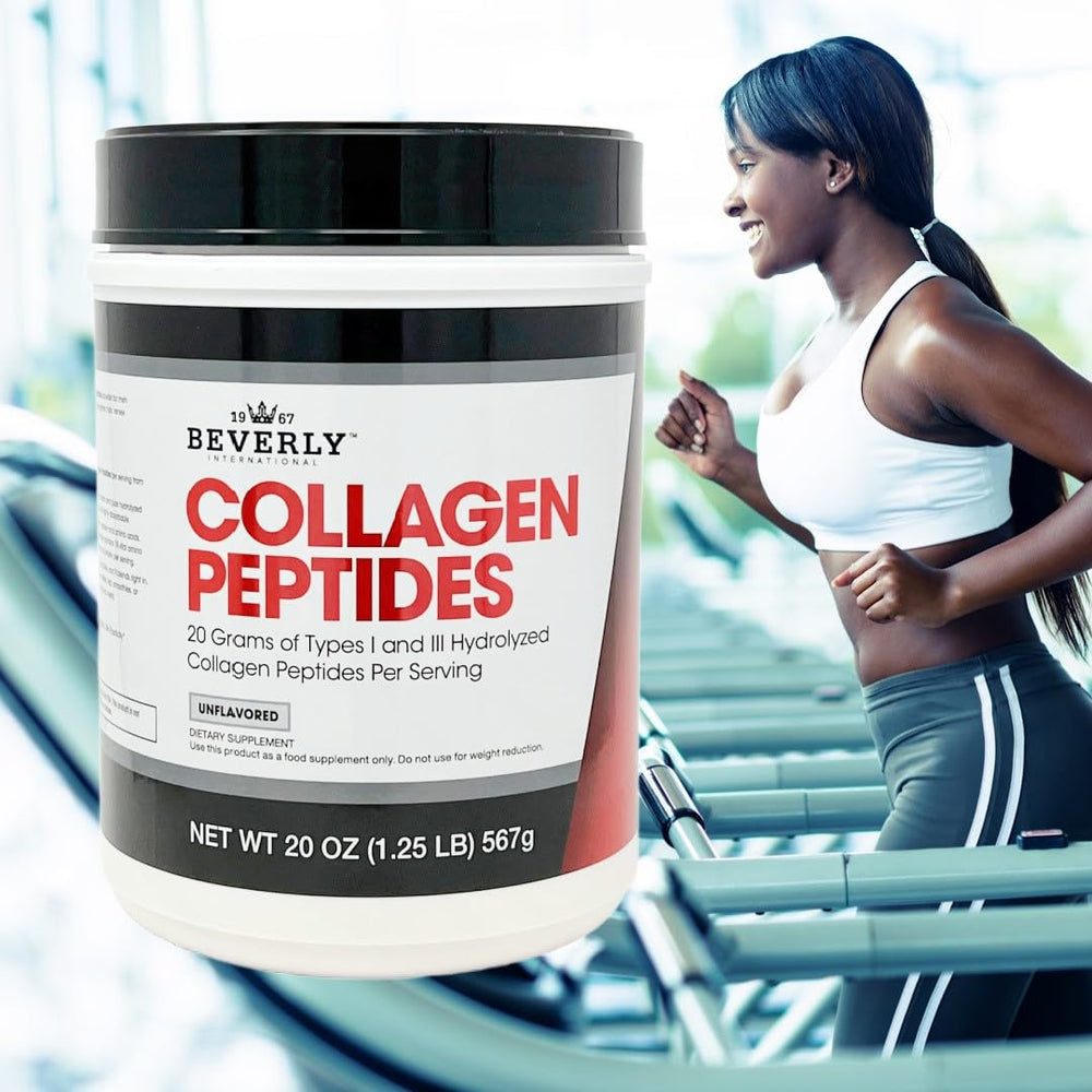 Close-up of the 20 oz collagen bottle detail