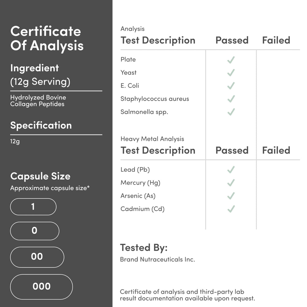Box and bottle packaging of Double Wood Collagen Peptides Powder