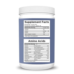 Hydrolyzed collagen peptides with types I II III V X