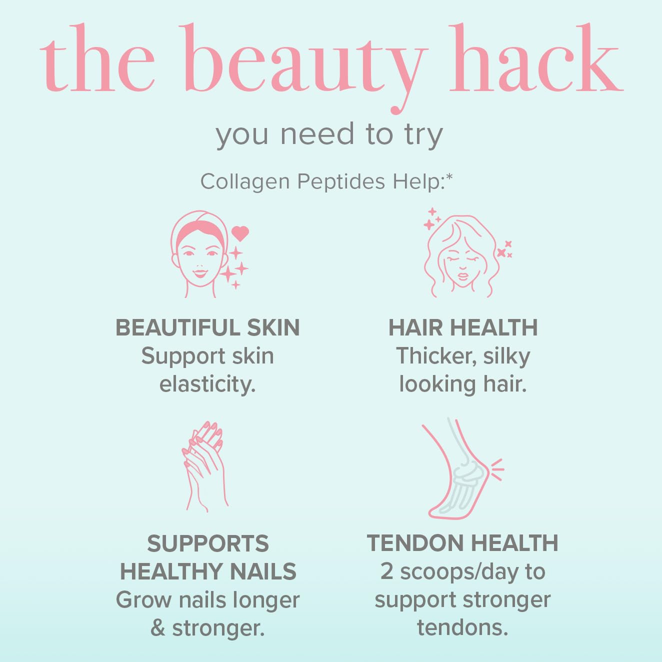 Collagen powder dissolving quickly in water