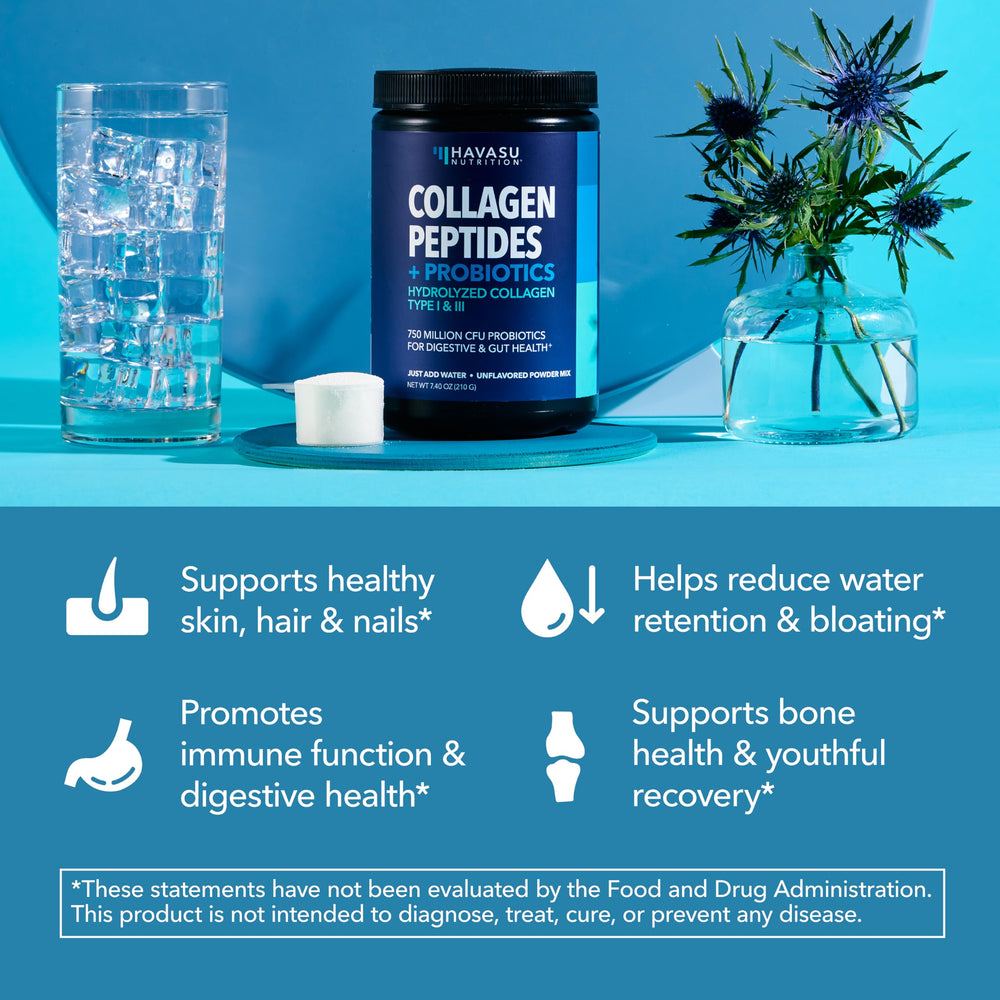 Product packaging with spoon and powder