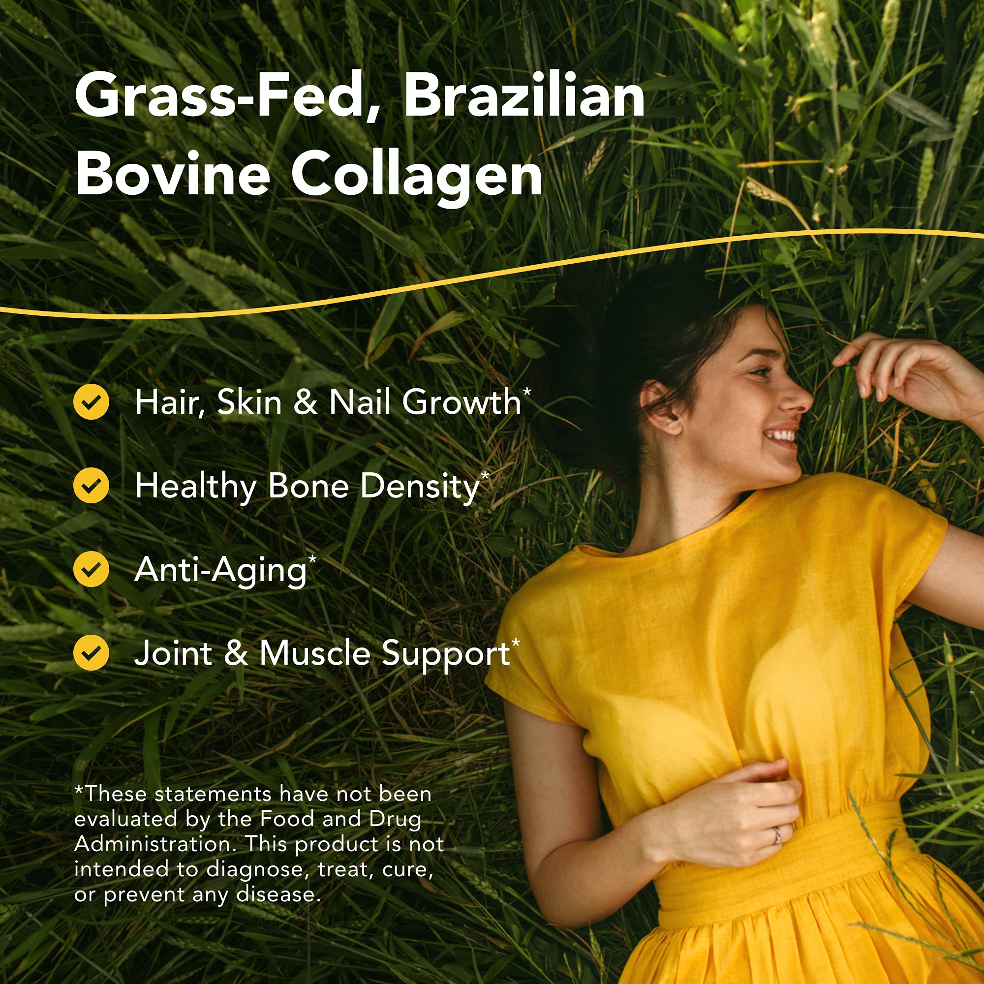Close-up of bromelain and papain enzymes on Collagen Power-Plus ingredients