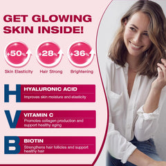 Collagen powder with probiotics supporting gut health