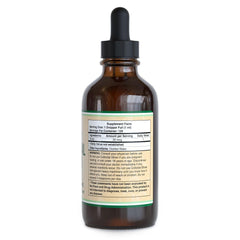 Front label showing 99.9% purity, gluten-free and non-GMO