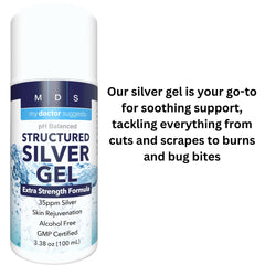 Pet-friendly colloidal silver gel suitable for cats and dogs