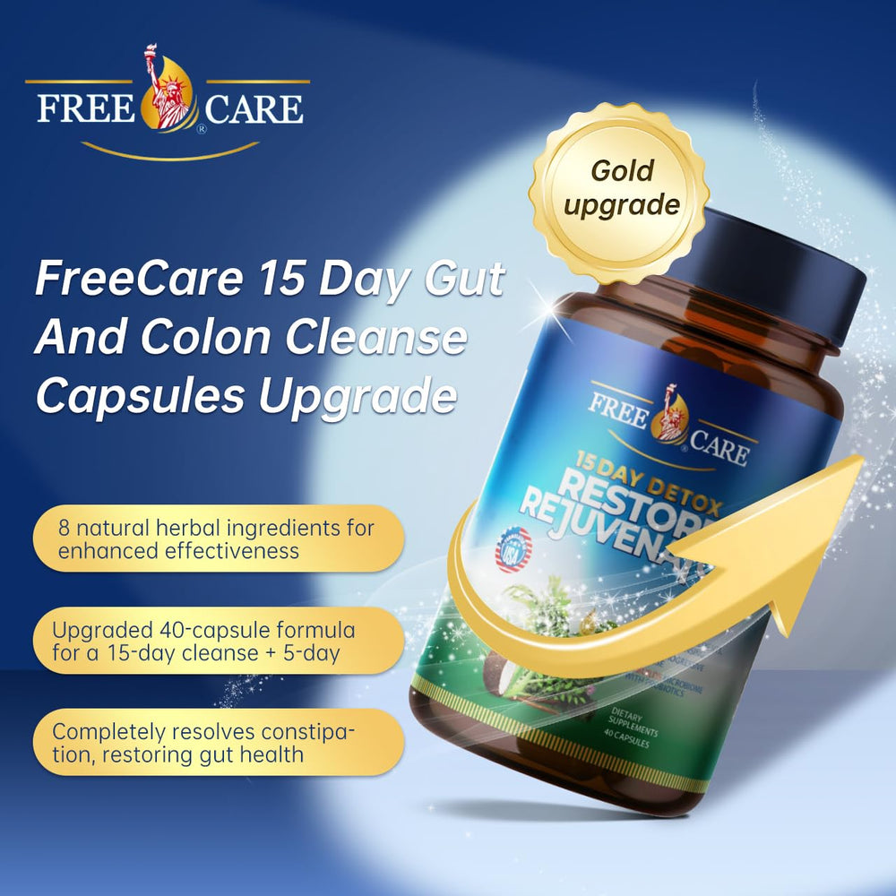 Colon detox capsules 40-count packaging