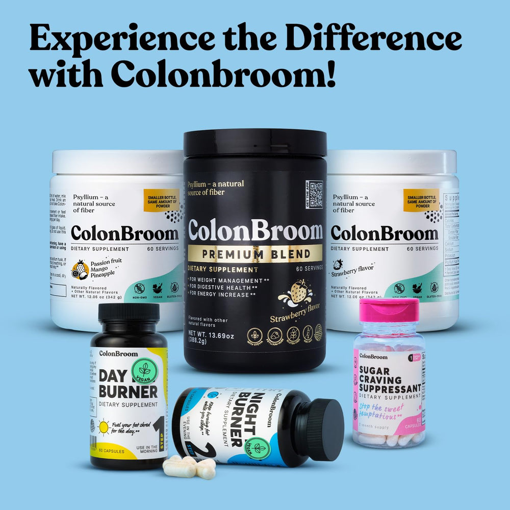 USA-made vegan, gluten-free ColonBroom packaging