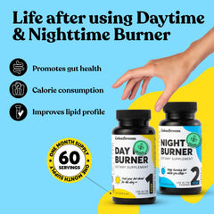 ColonBroom Night Burner vegan capsules for overnight weight support