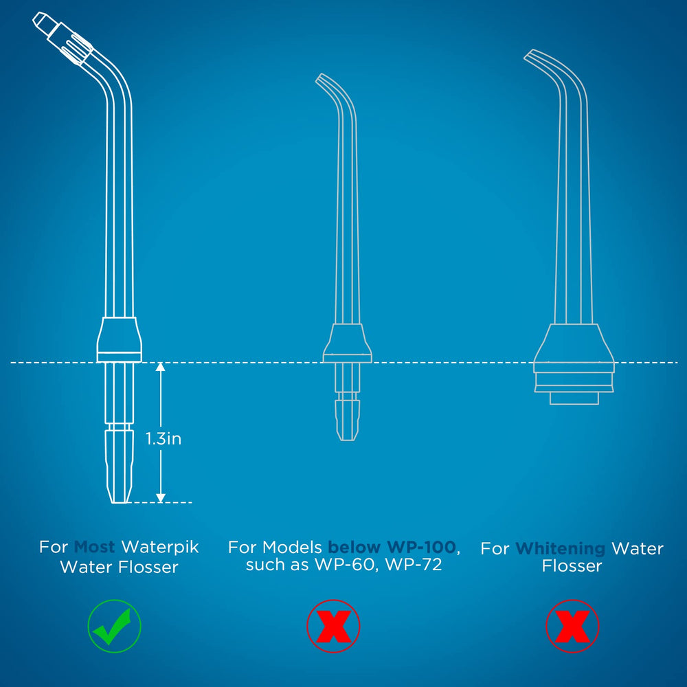 Color-coded orthodontic tips for family hygiene