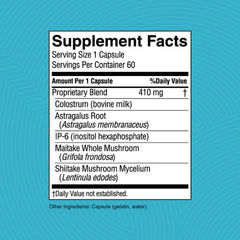 Graphic showing immune support and gastrointestinal health